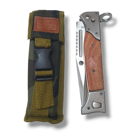 AK-47 CCCP Big Foldable Camping Knife (1360)