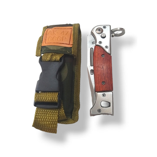 AK-47 CCCP Medium Foldable Camping Knife (1366)