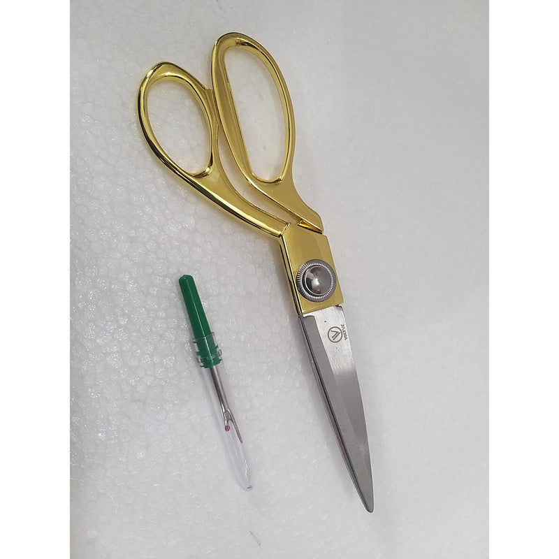 Heavy Duty Hard Funner Steel Scissors with Brass Handle 8 Inches (2319)