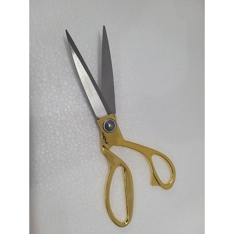 Heavy Duty Hard Funner Steel Scissors with Brass Handle 10 Inches (2323)