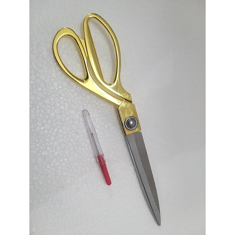 Heavy Duty Hard Funner Steel Scissors With Brass Handle 11 Inches (2330)