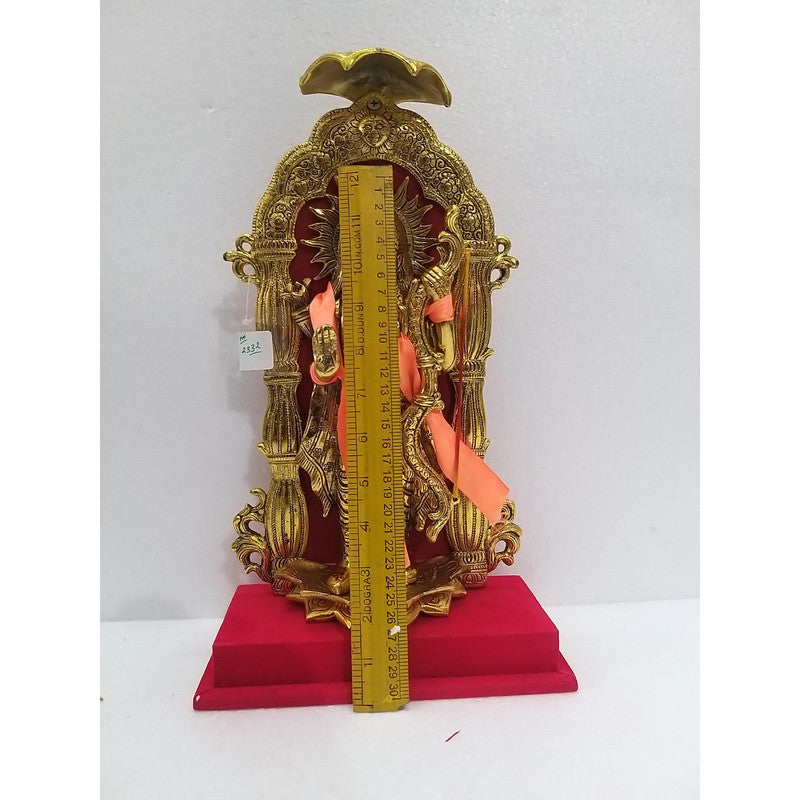 Traditional Gold-Plated Lord Ram Murti | 15 Inches | Idol Statue For How Decor Showpiece (2332)