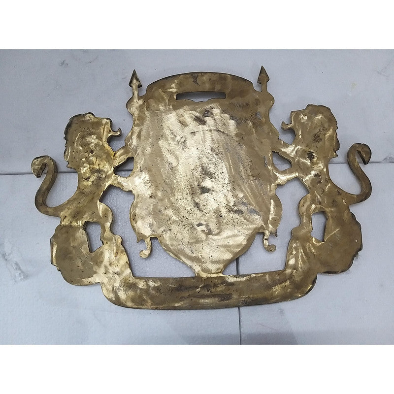 Raghuvanshi Brass Plaque / Plate | Home Decor | Raghukul Style | Suryavanshi | Mandhata | Ram (2360)