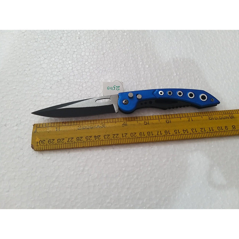 822 Blue Foldable Knife for kitchen, home and chefs knife (2500)