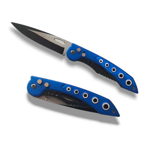 822 Blue Foldable Knife for kitchen, home and chefs knife (2500)