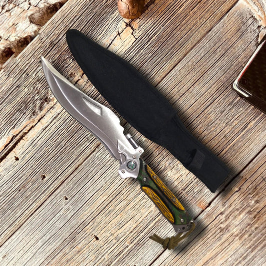 D67 Camping Knife with Case Cover  (2517)