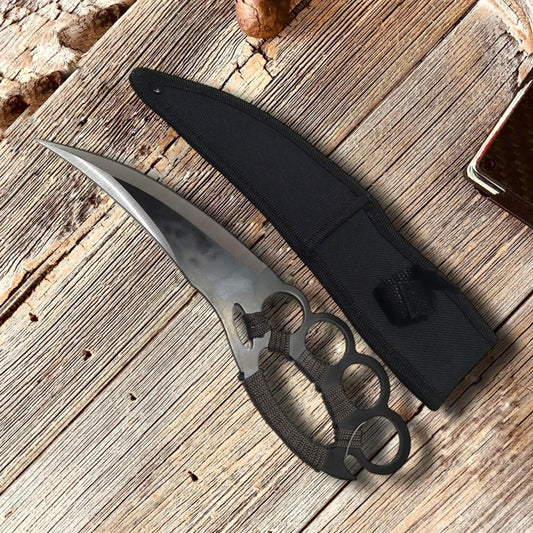 M69 Camping Knife with Knuckles  (2561)