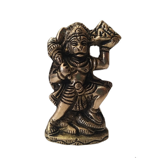 Lord HANUMANJI Statue Figurine | Brass | MAHAVIR BAJRAGBALI (2588)