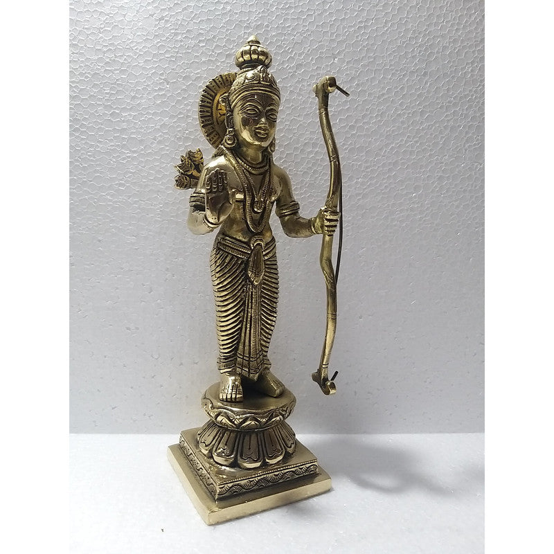 Shri Ram Brass Idol | Lord Ram Statue Figurines | For Puja Ghar Home D ...