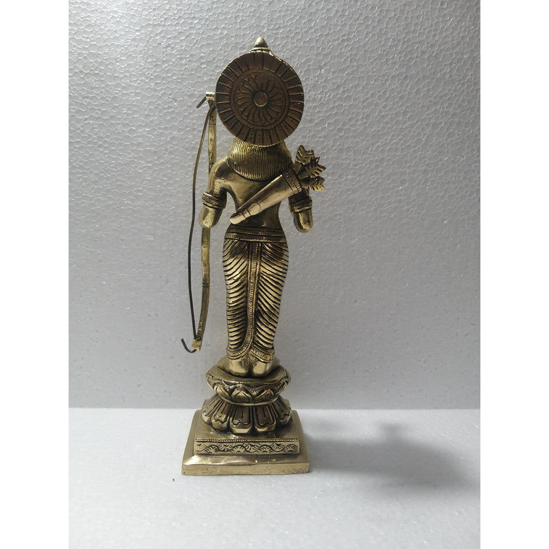 Shri Ram Brass Idol | Lord Ram Statue Figurines | For Puja Ghar Home D ...