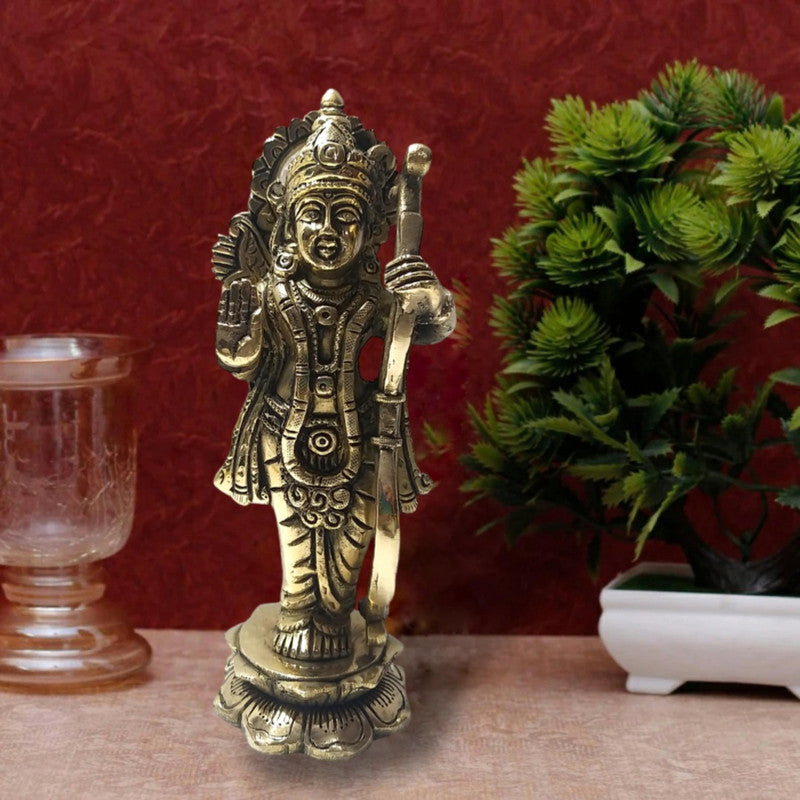 Shri Ram Brass Idol | Lord Ram Statue Figurines | For Puja Ghar Home D ...