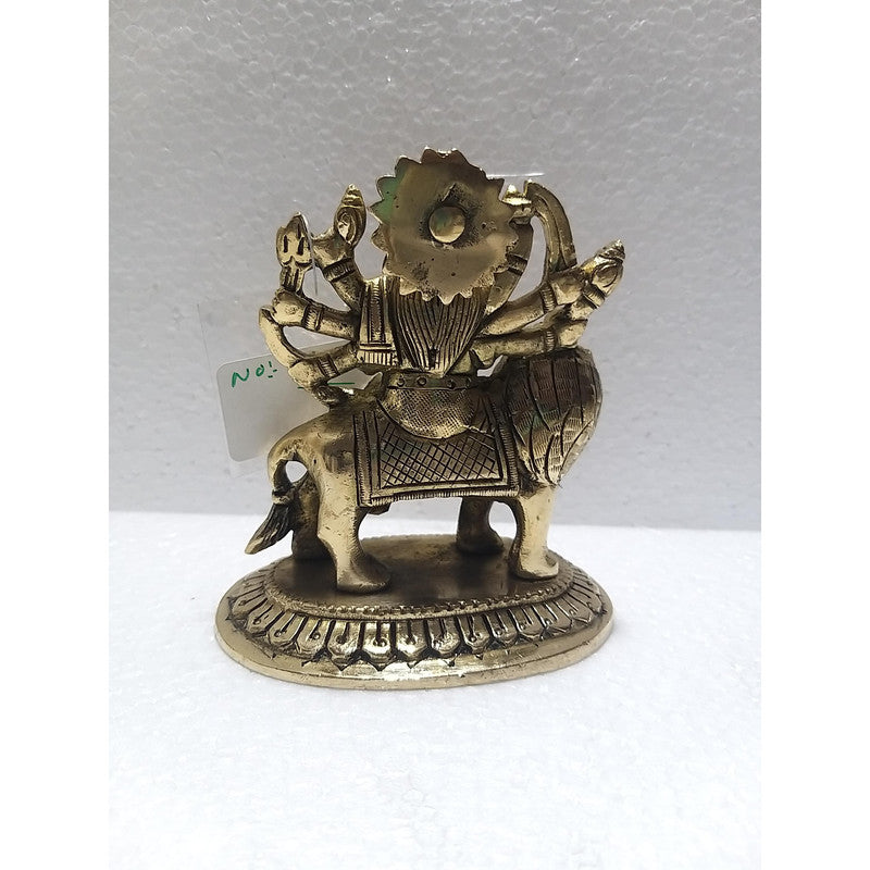 Ambaji Brass Idol | Ambe Maa Brass Idol | For Puja Ghar Home Decoration (2693)