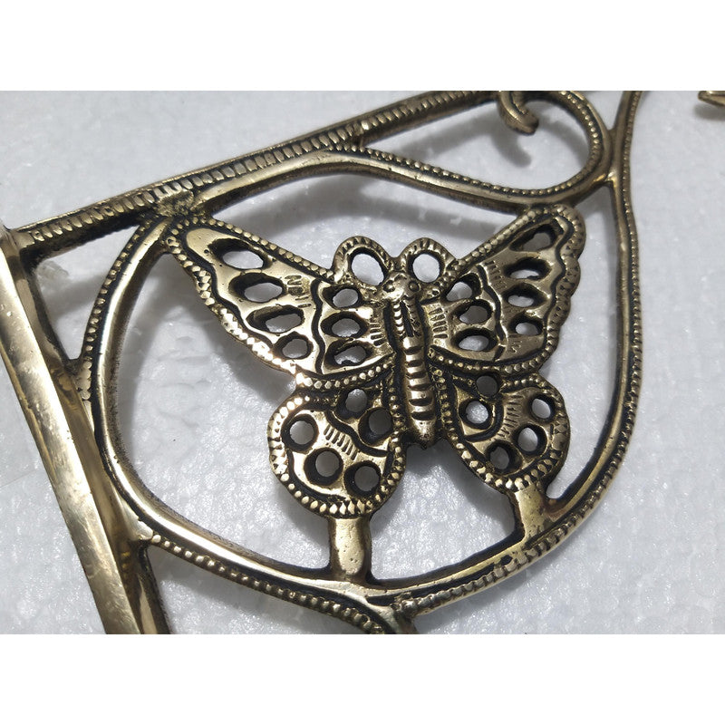 Butterfly Antique Wall Hook | Brass | Old Age | Home Office Decoration (2762)