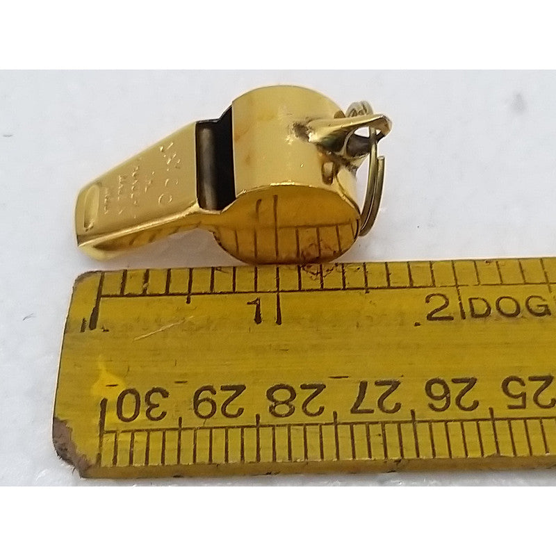 Whistle Golden Coated with LANYARD For Multipurpose Use (3007)