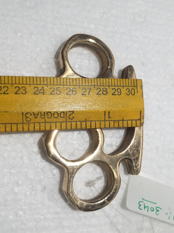 Antique Brass Knuckle For Self Defense And Royal Collection (3043)