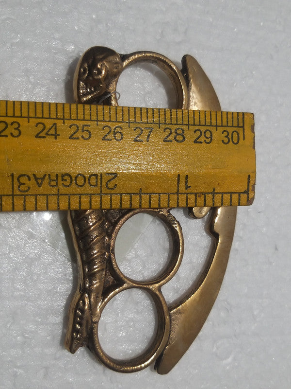 Antique Brass Knuckle For Self Defense And Royal Collection (3050)