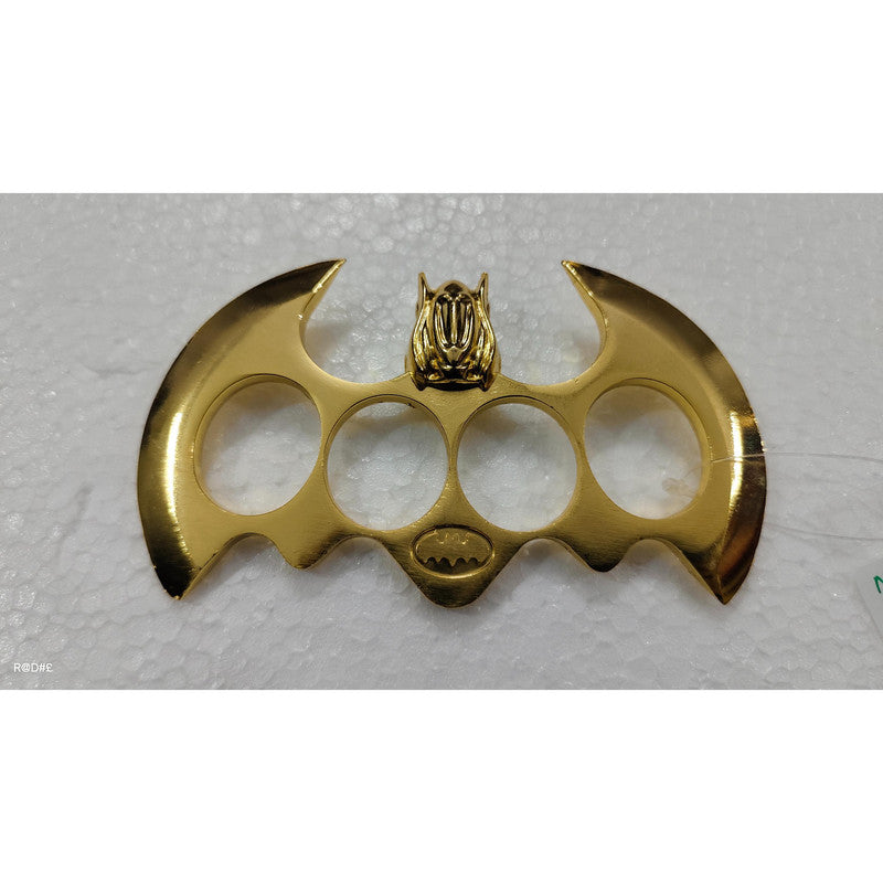 Gold Plated Knuckle Punch With Fine Polishing For Royal Collection (3421)