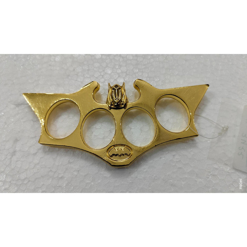 Gold Plated Knuckle Punch With Fine Polishing For Royal Collection (3422)