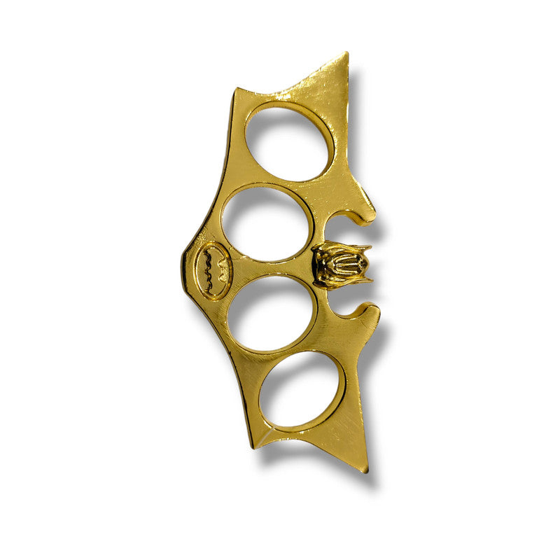 Gold Plated Knuckle Punch With Fine Polishing For Royal Collection (3422)