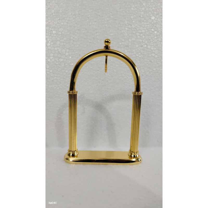 Gold Plated Pocket Watch Stand Arched Holder Display (3474)