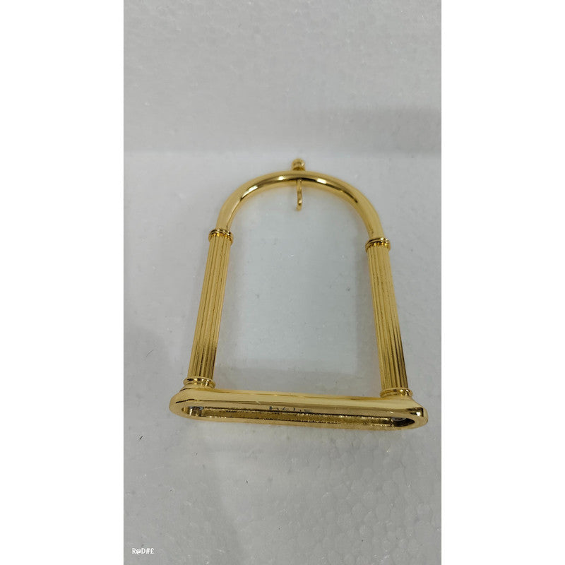 Gold Plated Pocket Watch Stand Arched Holder Display (3474)