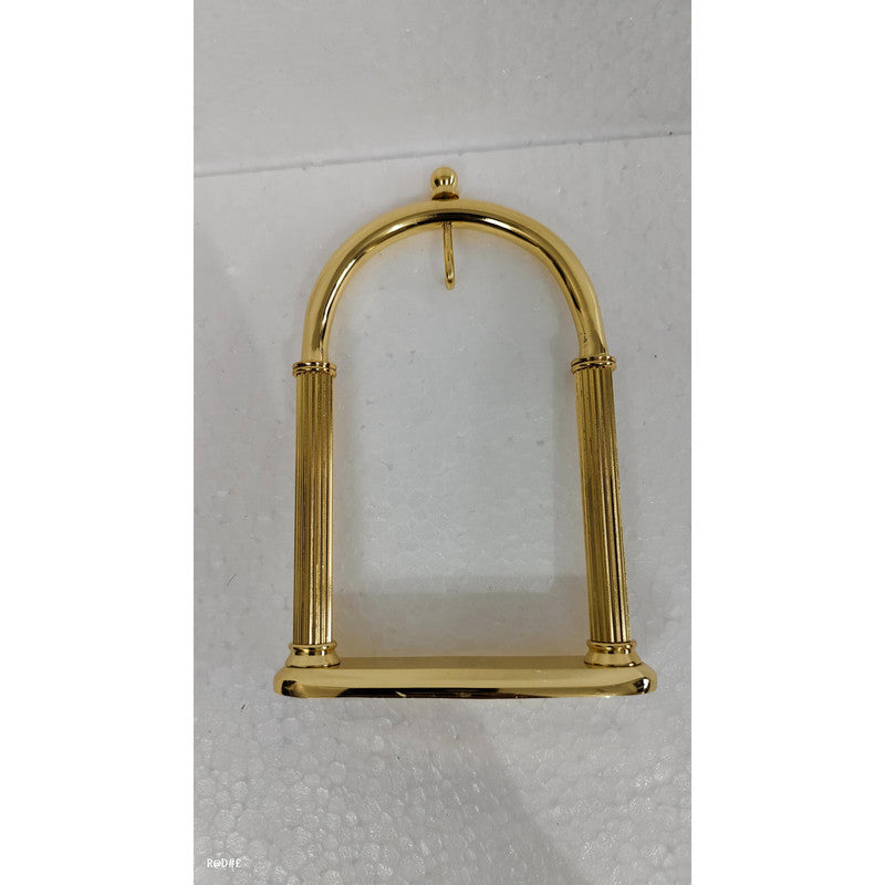 Gold Plated Pocket Watch Stand Arched Holder Display (3474)