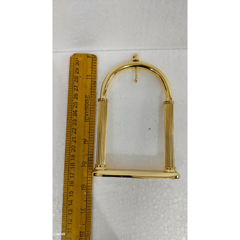 Gold Plated Pocket Watch Stand Arched Holder Display (3474)