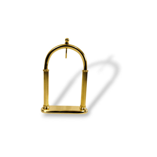 Gold Pocket Watch Stand Arched Holder Display (3474)