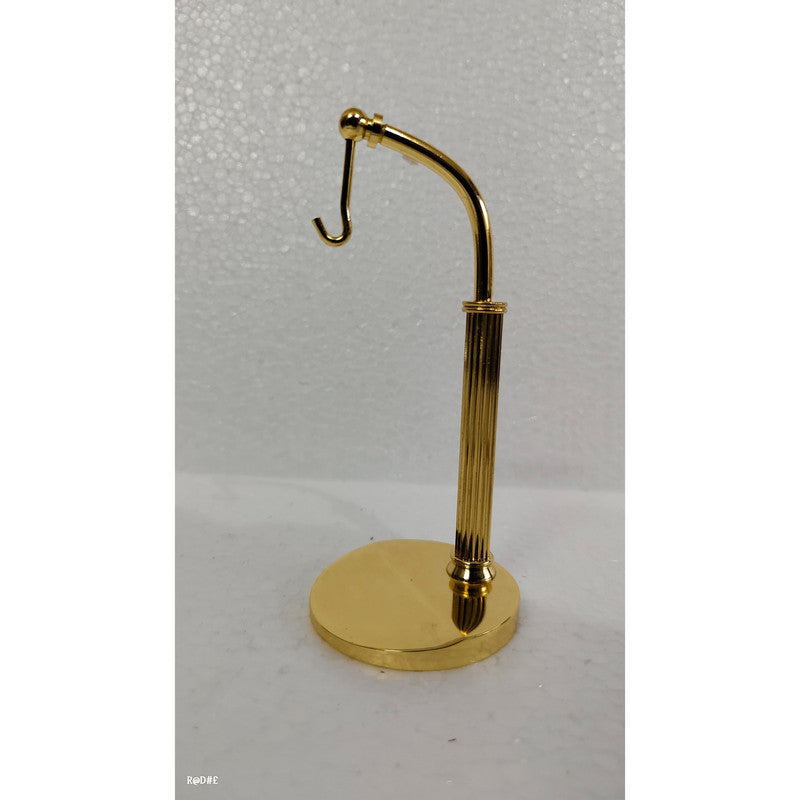 Gold Plated Pocket Watch Stand Arched Holder Display (3478)