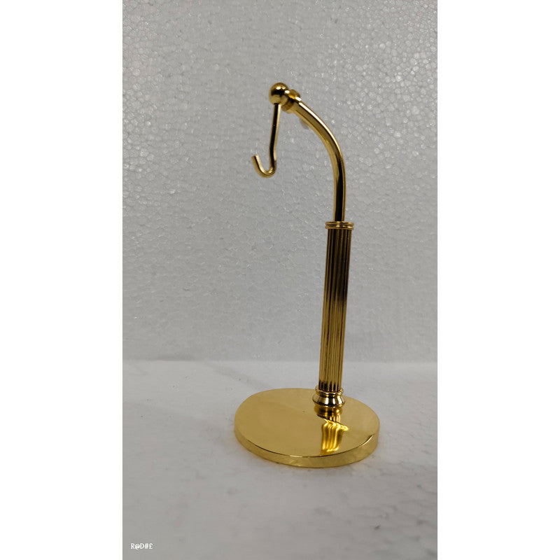 Gold Plated Pocket Watch Stand Arched Holder Display (3478)