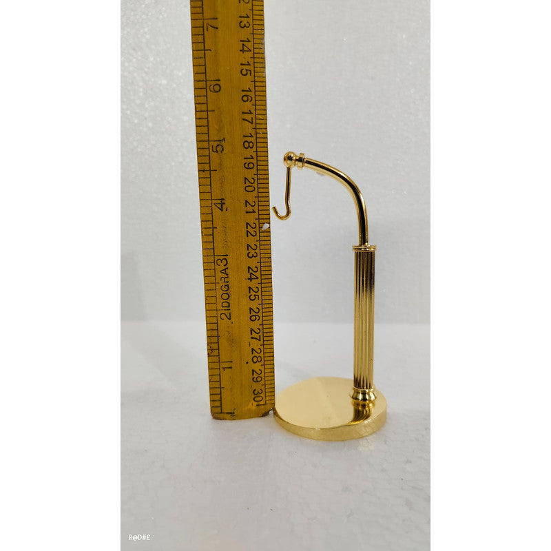 Gold Plated Pocket Watch Stand Arched Holder Display (3478)