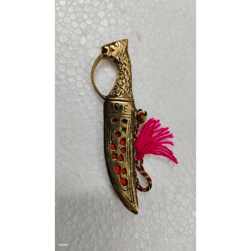 Brass Katar Talvar Dagger for Home Décor Functions Wedding (3491)