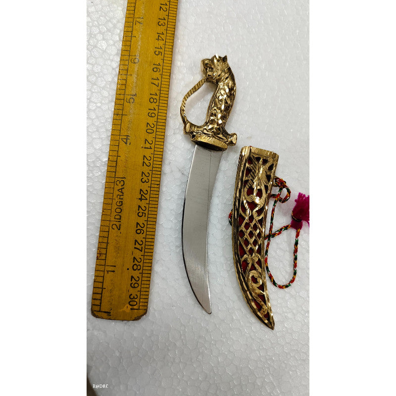 Katar Talvar Dagger for Home Décor Functions Wedding (3530)