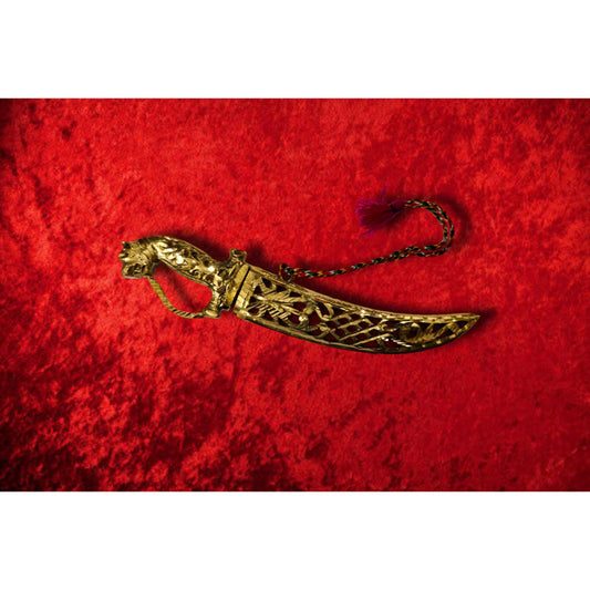 Katar Talvar Dagger for Home Décor Functions Wedding (3530)