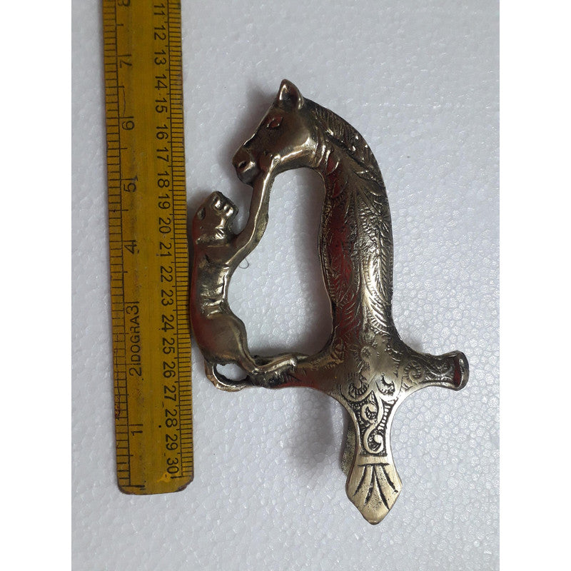 Princely State Maharaja Style Brass Sword Handle (3601)