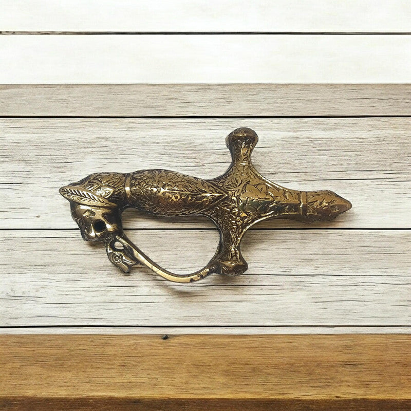 Royal Style Brass Sword Handle (3617)