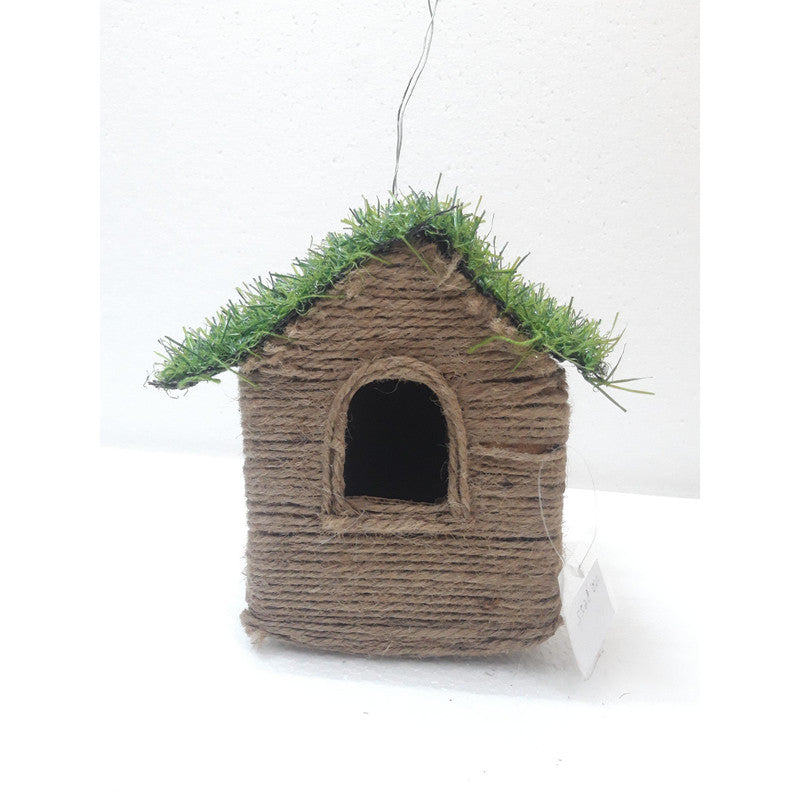 Bird House Nest Purely Handmade - Home Garden Decor (3622)