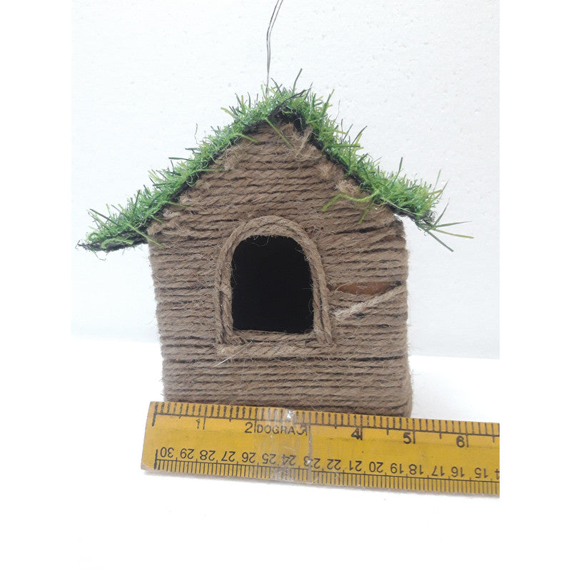 Bird House Nest Purely Handmade - Home Garden Decor (3622)