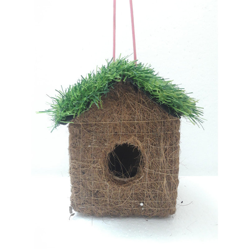 Bird Nest Cage for Balcony Garden Outdoor Hanging sparrow House (3625)