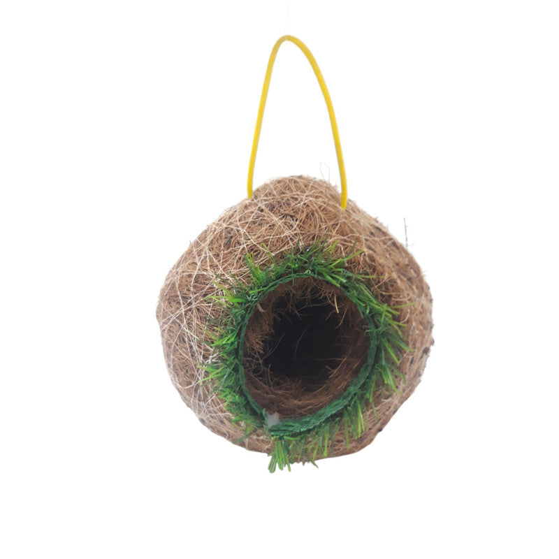 Bird House Nest Purely Handmade - Home Garden Decor (3627)