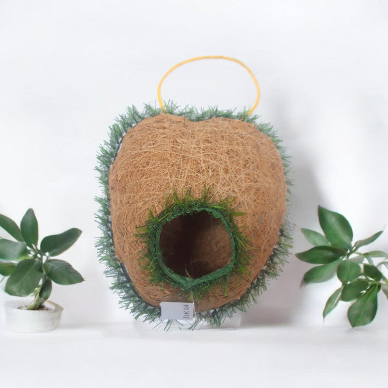 Bird Nest Cage for Balcony Garden Outdoor Hanging sparrow House (3628)