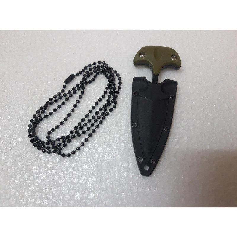 COMBAT NINJA NECK KNIFE PUSH DAGGER(3769)