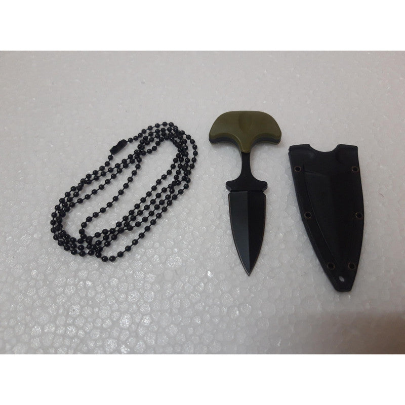 COMBAT NINJA NECK KNIFE PUSH DAGGER(3769)