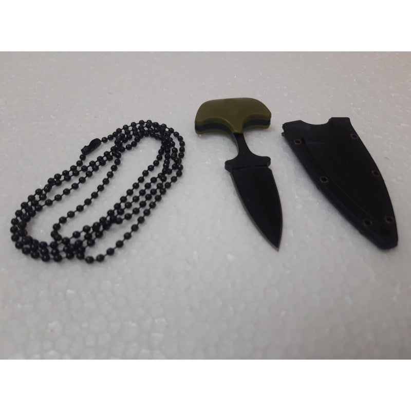 COMBAT NINJA NECK KNIFE PUSH DAGGER(3769)