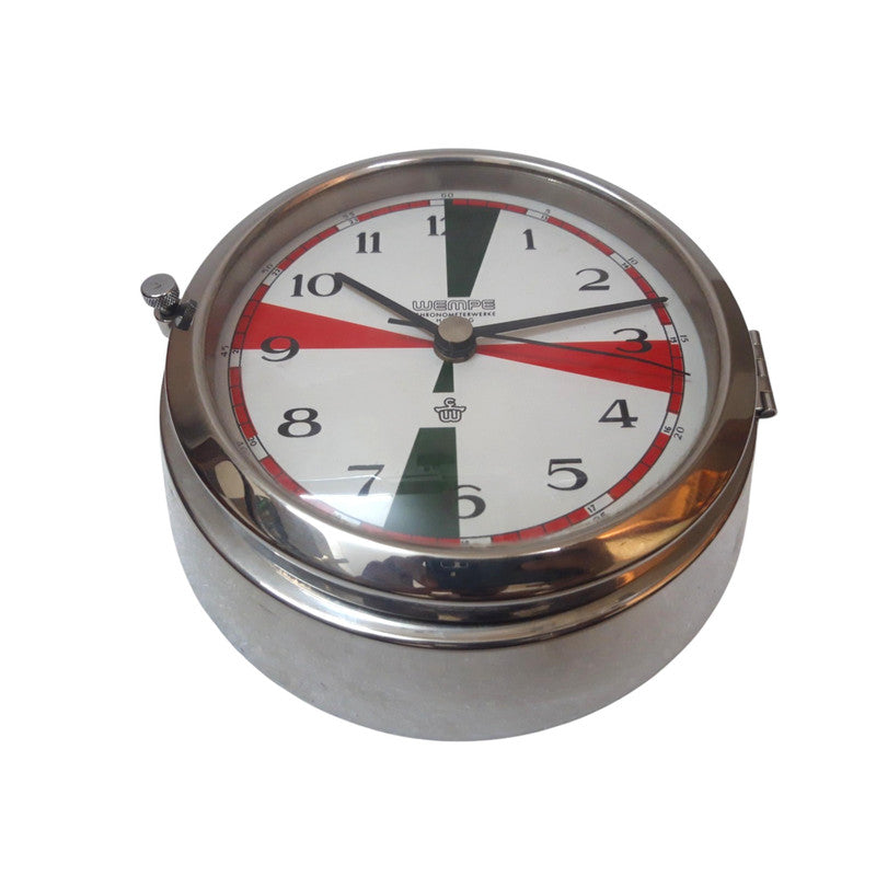 WEMPE Marine Wall Clock - From ship salvage (3771)