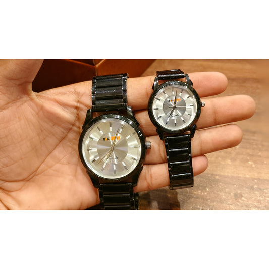 Executive Class Luxuries FASHION COUPLE Wrist Watches FOR Lovely Couple (9075)