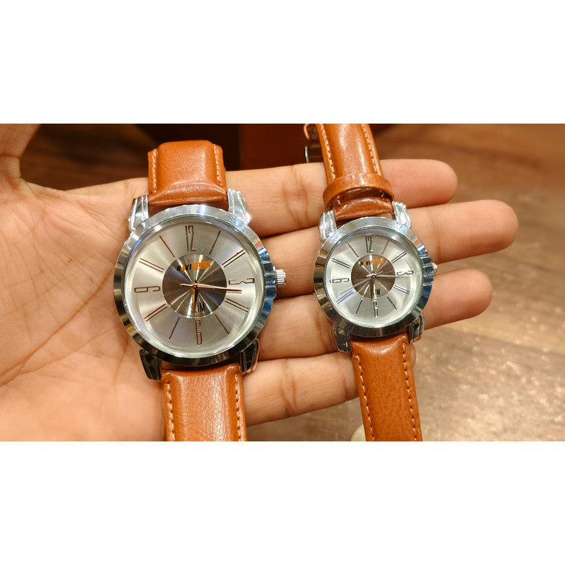 Executive Class Luxuries FASHION COUPLE Wrist Watches FOR Lovely Couple (9078)