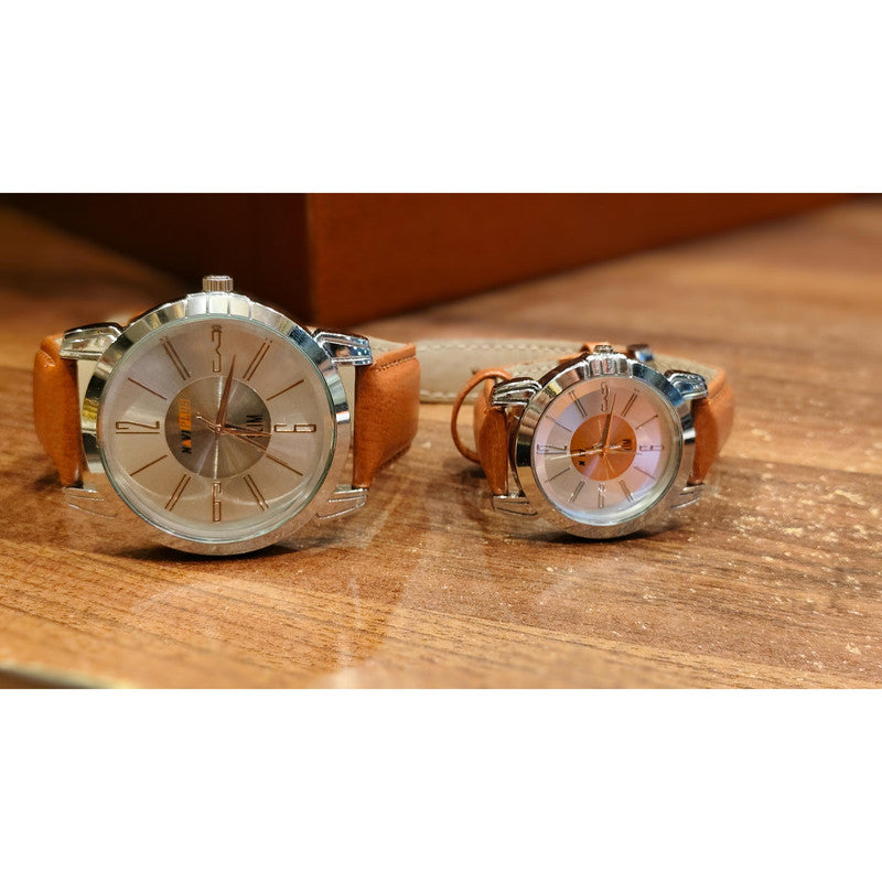 Executive Class Luxuries FASHION COUPLE Wrist Watches FOR Lovely Couple (9078)