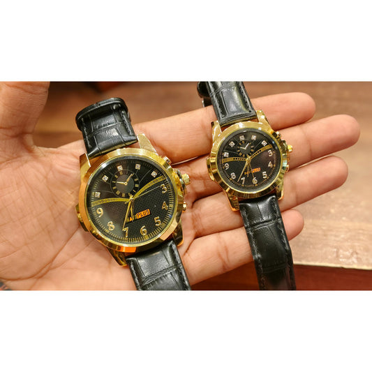 Executive Class Luxuries FASHION COUPLE Wrist Watches FOR Lovely Couple (9079)