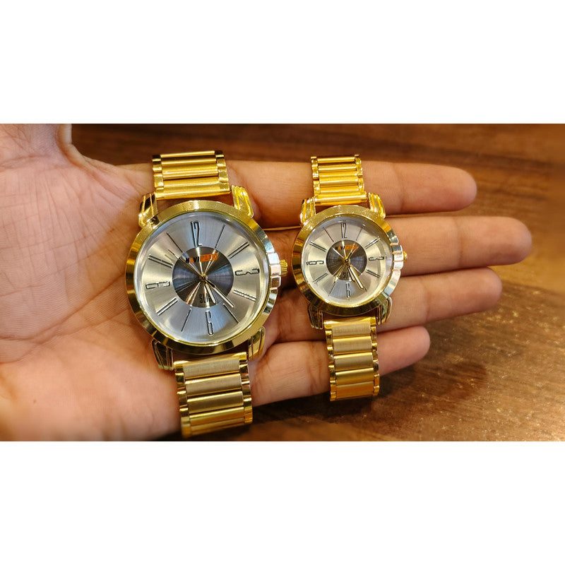 Executive Class Luxuries FASHION COUPLE Wrist Watches FOR Lovely Couple (9080)